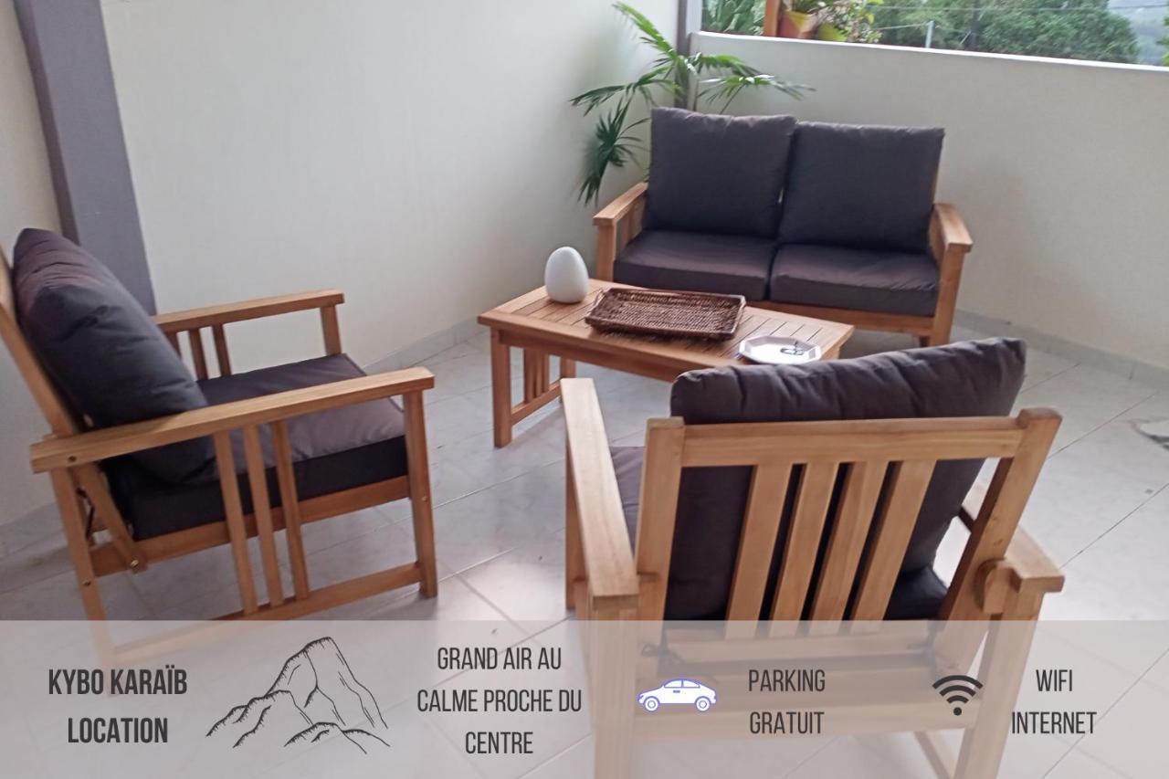 Paradis Cache - Confort Terrasse - Kybo Karaib Location - Pkg - Mtgne Sainte-Marie Zewnętrze zdjęcie